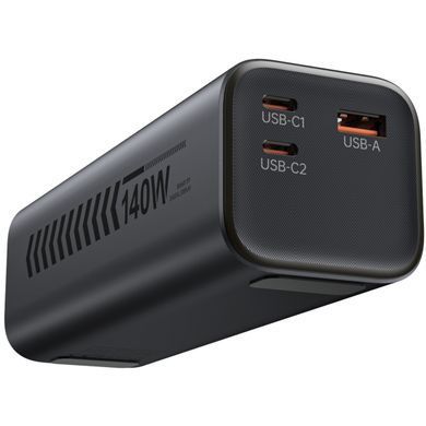 УМБ Choetech 27000mAh 140W PD5.0,QC3.0, USB-A, 2xUSB-C In/Out, TFT Display, black (B670-CCGY) [402200]