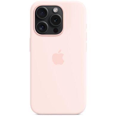 Чохол-накладка Apple Silicone Case with MagSafe для Apple iPhone 15 Pro Light Pink (MT1F3) [614869]