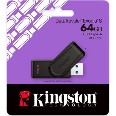 Флеш пам'ять KINGSTON (DTXS/64GB) [304424]