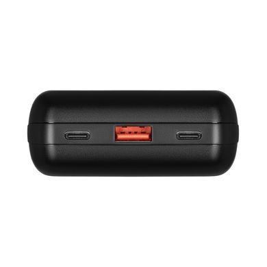 Акумулятор портативний літій-іонний Power Bank 2E 30000мА&middot;год, 65Вт, PD, QC, чорний (2E-PB3009-BLACK) [114402]