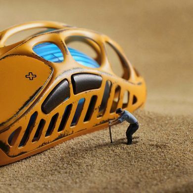 Миша GravaStar Mercury X, BT/WL/USB-A, RGB, Battle-Worn Yellow (GS_X_YLW) [113692]