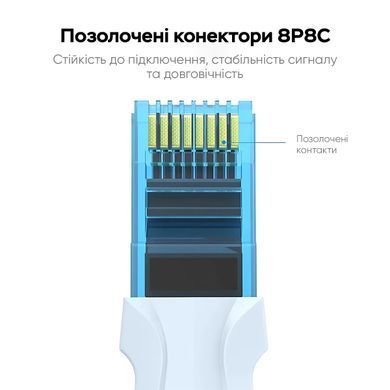 Мережевий кабель Vention Cat.5E UTP Patch Cable 1.5M Blue (VAP-A10-S150) [803223]