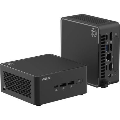 Комп'ютер ASUS NUC 15 Pro RNUC15CRHI300002 / Core 3 100U 15W/Intel Arc graphics/no RAM/no Storage/Intel Wi-Fi 7 (90AR00Q2-M00020) [712831]