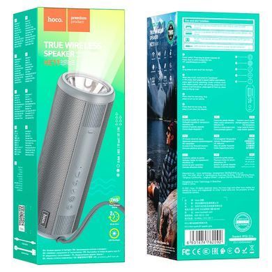 Портативна колонка HOCO HC11 Bora sports BT speaker Grey (6931474762092) [806321]
