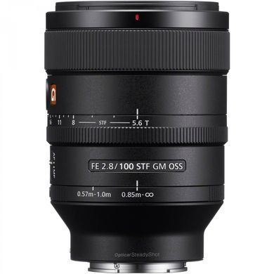 Об'єктив Sony 100mm, f/2.8 STF GM OSS для камер NEX FF (SEL100F28GM.SYX) [107803]