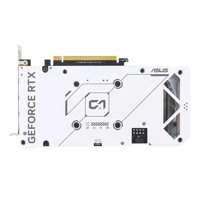 ASUS Відеокарта GeForce RTX 4060 8GB GDDR6 DUAL OC DUAL-RTX4060-O8G-WHITE білий (90YV0JC2-M0NA00)