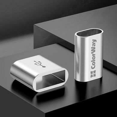 Кабель ColorWay USB - micro USB (M/M), 0.25 м, White (CW-CBUM-MUM25W) [603626]