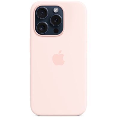 Чохол-накладка Apple Silicone Case with MagSafe для Apple iPhone 15 Pro Light Pink (MT1F3) [614869]