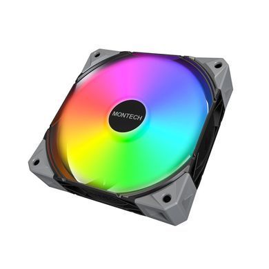 Набір із трьох вентиляторів для корпусу 120MM MONTECH (E28 ARGB 3 PACK (B)) [502819]