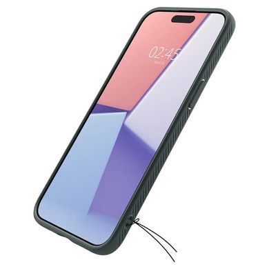 Чохол-накладка Spigen Liquid Air для Apple iPhone 15 Pro Max Abyss Green (ACS06564) [602185]