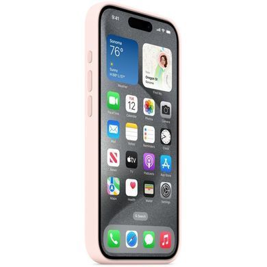 Чохол-накладка Apple Silicone Case with MagSafe для Apple iPhone 15 Pro Light Pink (MT1F3) [614869]