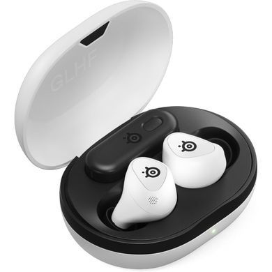 Мобільна ігрова гарнітура SteelSeries Arctis GameBuds TWS, Bluetooth, White (61682) [401973]