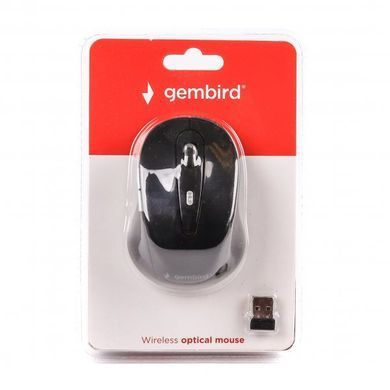 Миша бездротова Gembird Black (MUSW-6B-01) [606385]