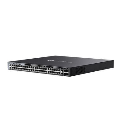 Комутатор TP-LINK 48xGE (48xPoE), 6xSFP+, 1440Вт, Керований L3 (SG6654XHP) [105908]