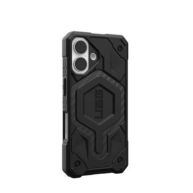 Чохол-накладка Urban Armor Gear Monarch Pro Magsafe для Apple iPhone 16 Black (114458114242) [614843]