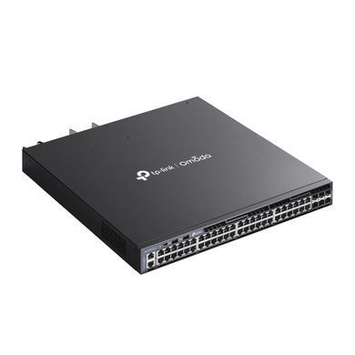 Комутатор TP-LINK 48xGE (48xPoE), 6xSFP+, 1440Вт, Керований L3 (SG6654XHP) [105908]
