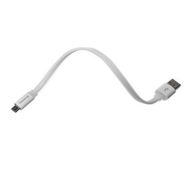 Кабель ColorWay USB - micro USB (M/M), 0.25 м, White (CW-CBUM-MUM25W) [603626]