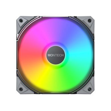 Набір із трьох вентиляторів для корпусу 120MM MONTECH (E28 ARGB 3 PACK (B)) [502819]