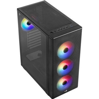 Корпус AeroCool Designer-G-BK-v2 Black без БЖ (ACCM-ES05143.11) [608794]