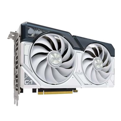 ASUS Відеокарта GeForce RTX 4060 8GB GDDR6 DUAL OC DUAL-RTX4060-O8G-WHITE білий (90YV0JC2-M0NA00)