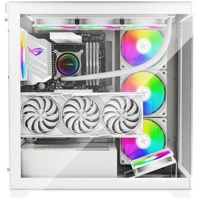 Корпус Xilence XILENT GLEAM ARGB X818.W.ARGB, без БЖ ATX WHITE (XG271_X818.W.ARGB) [402967]