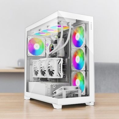 Корпус Xilence XILENT GLEAM ARGB X818.W.ARGB, без БЖ ATX WHITE (XG271_X818.W.ARGB) [402967]