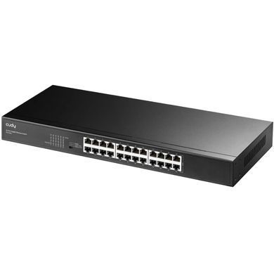 Комутатор Cudy, 24 портовий Gigabit Metal Switch, 19" RM (GS1024L) [403233]