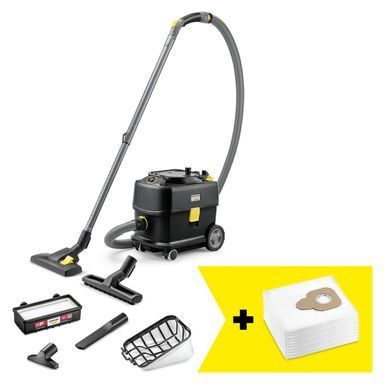 Пилосос професійний Karcher Go!Further T 10/1 Adv HEPA 240В 185мБар контейнер 10л 6.6кг (1.527-310.0) [114192]