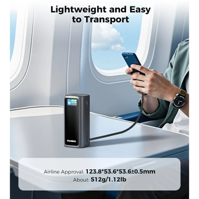 Універсальна мобільна батарея CHOETECH TFT 20000mAh PD130W (B815C) [306129]