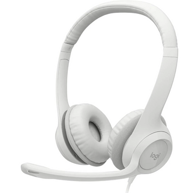 Гарнітура Logitech USB H390 White (981-001286) [203119]