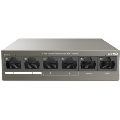 Комутатор Tenda (TEF1106P-4-63W) [611535]