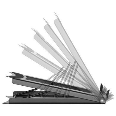 Підставка для ноутбука DIGITUS Mobile laptop stand, до 15'', чорна (DA-90368) [111316]