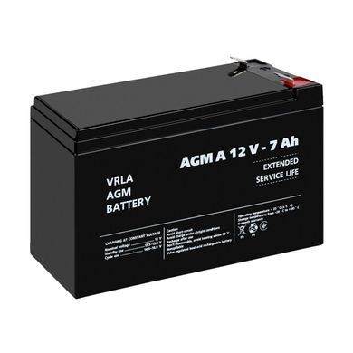 Акумулятор для сигналізації AGM А 12V - 7 Ah (LP3058) [900296]