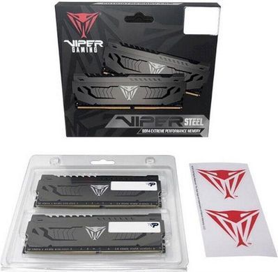 Модуль памяти DDR4 2x16GB/3600 Patriot Viper Steel (PVS432G360C8K) [606144]