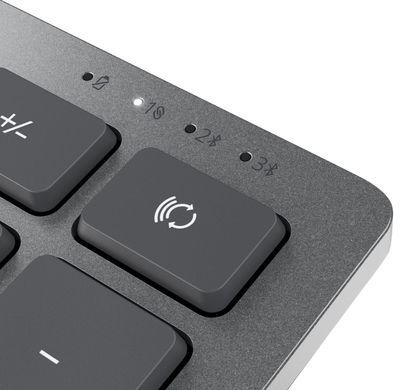 Клавіатура Dell Compact Multi-Device Wireless Keyboard - KB740 - Russian(QWERTY) (580-AKOZ) [103574]