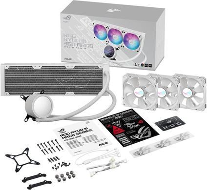Система водяного охолодження Asus ROG Ryuo III 360 ARGB White Edition (90RC00I2-M0UAY0) [608916]