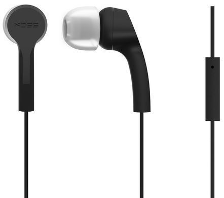 Навушники In-ear Koss KEB9i 3.5 mini-jack, Mic, Чорний (192526.101) [107197]
