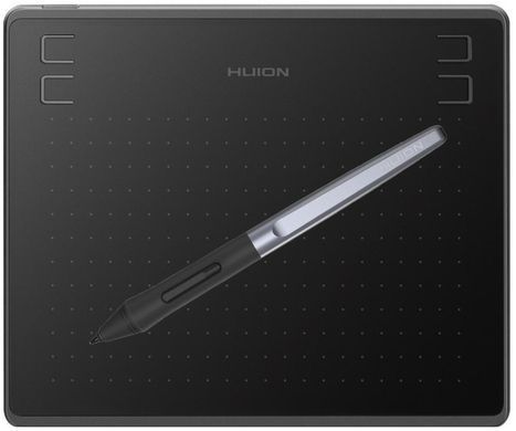 Графічний планшет Huion 6.3"x4", microUSB, чорний (HS64) [112576]