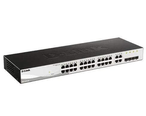 Комутатор D-Link 24xGE, 2xSFP, L2 (DGS-1210-28/FL) [15027]