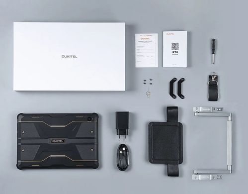 Планшет Oukitel RT6 10.1" FHD+ /8GB/256GB/ MT8788 /20000mAh/ 16+16Мп /IP69K/ NFC / LTE Black (6931940750233) [400732]