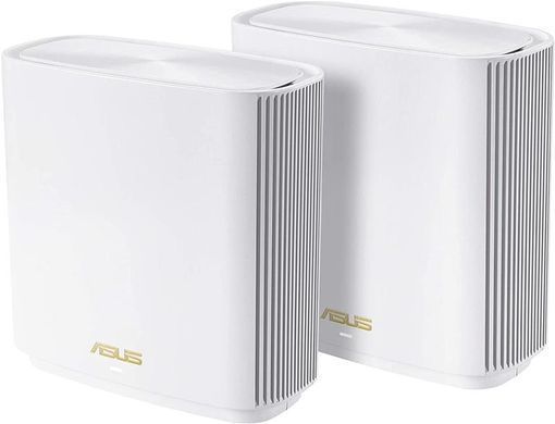 Система WiFi-Mesh ASUS ZenWiFi XT9 AX7800, 3xGE LAN, 1x2.5GE WAN, 1xUSB 3.2, 2 мод, білий (90IG0740-MO3B40) [104556]