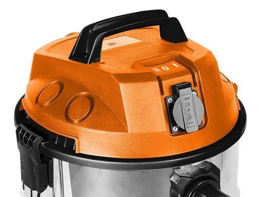 Пилосос професійний Neo Tools 1400Вт 18 кПа контейнер 30л HEPA колеса 5.92кг (04-738) [105703]