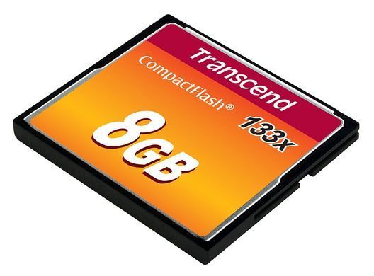 Карта пам'яті Transcend 8Gb Compact Flash 133x (TS8GCF133) [705226]
