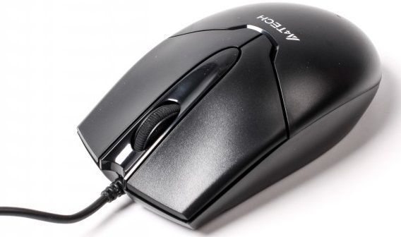 Миша A4Tech OP-550NU Black USB V-Track (OP-550NU USB (Black)) [606314]