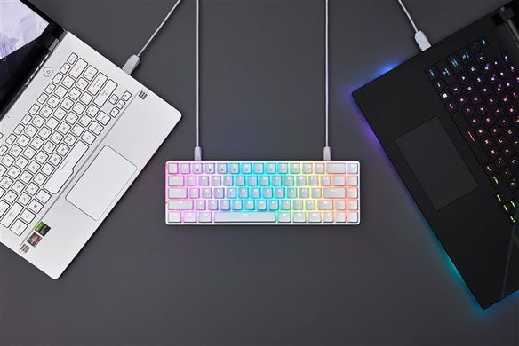 Клавiатура Asus ROG Falchion Ace LED 68key NX RD White (90MP0346-BKUA11) [611548]