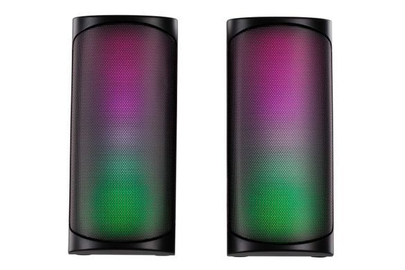 Акустична система 2E PCS231 RGB Matrix, 2.0, USB, Black (2E-PCS231BK) [113271]