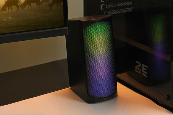Акустична система 2E PCS231 RGB Matrix, 2.0, USB, Black (2E-PCS231BK) [113271]