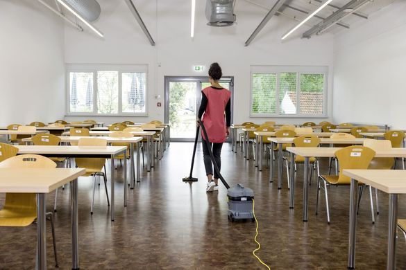 Пилосос професійний Karcher T 11/1 Classic Hepa 850Вт 235мБар контейнер 11л сухе прибирання 4.29кг (1.527-199.0) [113951]