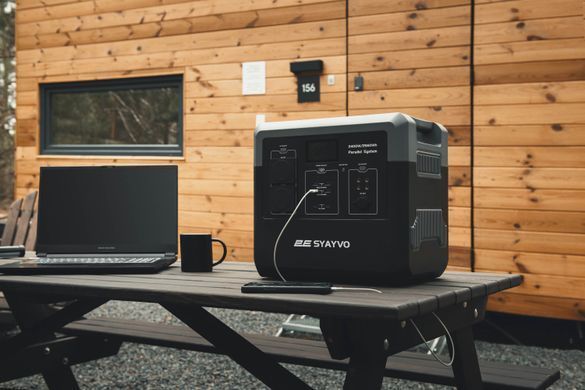 Портативна електростанція 2Е Syayvo 2400 Вт, 2560 Вт/год, WiFi/BT, паралельне підключення, швидка зарядка (2E-PPS24256) [101202]