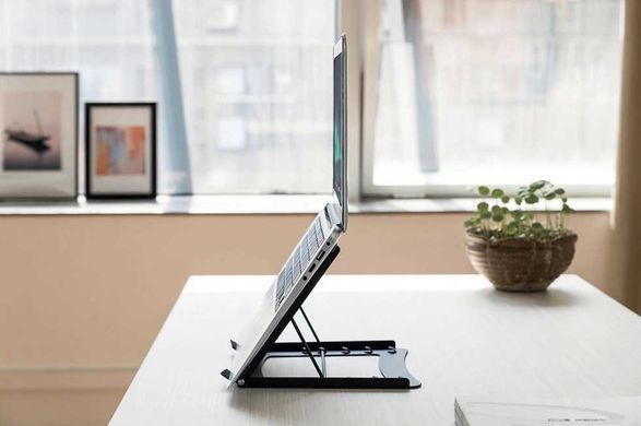 Підставка для ноутбука DIGITUS Mobile laptop stand, до 15'', чорна (DA-90368) [111316]